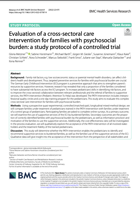 Titelbild - Evaluation of a cross-sectoral care intervention for families with psychosocial burden: a study protocol of a controlled trial
