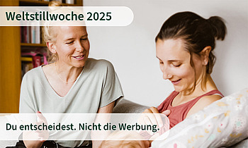 Plakatmotiv Weltstillwoche 2025