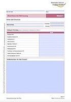 Titelbild - Abschluss der Betreuung. Formulare zu Modul 4 der Dokumentationsvorlage Frühe Hilfen