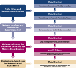 Beschreibung von Inhalten und Modulen des Kompaktkurses