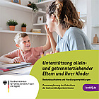 Titelbild - Unterstützung allein- und getrennterziehender Eltern und ihrer Kinder