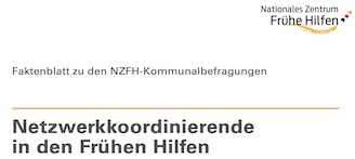 Ausschnitt Titelseite Faktenblatt Netzwerkkoordinierende