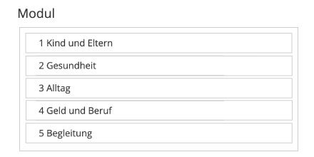 Ausschnitt aus NEST-Filtermodul