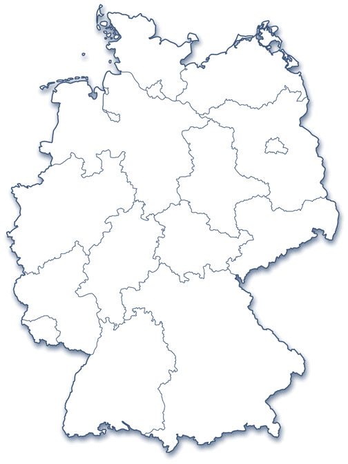 Deutschlandkarte Mit Bundesländergrenzen | My blog